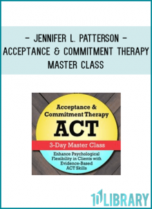 practice is missing to help your clients move forward in living a meaningful life. Leave this master class armed with tools you can use in your very next session.