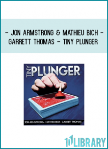 Everything you need to do Jon's Killer Plunger routine, as seen on Penn & Teller's Fool Us!