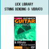 This DVD gives insights into refining and developing a professional vibrato coupled with simple to advanced string bending ideas.