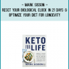 Featuring more than eighty delicious, nutrient-dense ketogenic recipes from leading health and gourmet experts, Keto for Life will unlock your full longevity potential and keep you living well.