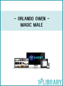 Readmore about : Orlando Owen - Magic Male, Magic Male, orlando owen , von orlando, orlando