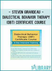 Teach DBT skills in the areas of Mindfulness, Distress Tolerance, Emotional Regulation and Interpersonal Effectiveness to clients.