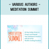 VARIOUS AUTHORS - Meditation Summit