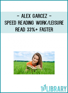 Take this ultimate Speed Reading Course right now and improve your reading speed.