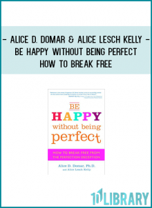 Filled with the personal insights of more than fifty women, Be Happy Without Being Perfect is your key to a happier, calmer, and more enjoyable life.