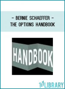 Bernie Schaeffer - The Options Handbook