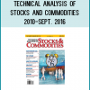 Technical Analysis of Stocks and Commodities 2010-Sept. 2016