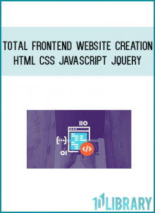 Total Frontend Website Creation HTML CSS JavaScript jQuery