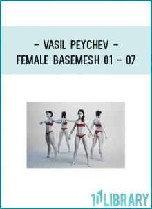 Vasil Peychev - Female Basemesh 01 - 07