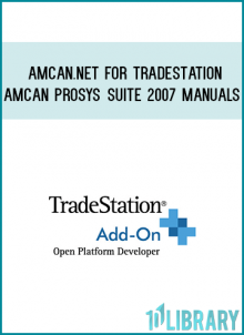 A Complete Package for AmCan ProSys Suite 2007 include the open code and work space, no subscription you need to pay.