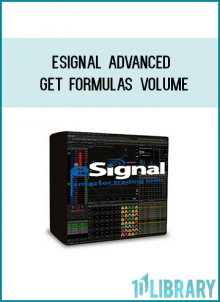 eSignal Advanced GET Formulas Volume