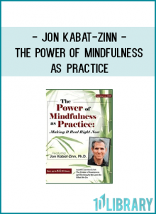 Jon Kabat-Zinn - The Power of Mindfulness as Practice: Making It Real Right Now
