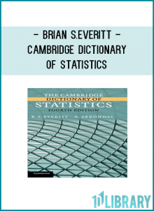 applied statistics and biostatistics. Use of mathematical formulas is minimal.