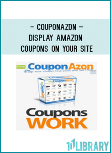 CouponAzon – Display Amazon Coupons on Your Site