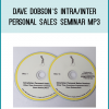 Dave Dobsons Intra Inter Personal Sales Seminar MP3 at Kingzbook.com