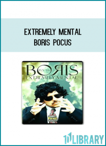 On this very special DVD, Boris performs and explains every detail behind 16 of his most memorable routines including effects with clock faces, photographs, playing cards, billets, business cards, coins, pay envelopes, locks and keys.