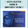Joseph Goldstein - ABIDING IN MINDFULNESS VOLUME 2