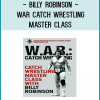 Scientific Wrestling presents W.A.R. Catch Wrestling Master Class: Lessons in Catch-As-Catch-Can with Billy Robinson. In this very special deluxe 4-DVD course, you get to be a fly on the wall as Billy coaches eager students (MMA stars Josh Barnett and Erik Paulson included!) in the ways of Catch-As Catch-Can Wrestling. W.A.R. Catch Wrestling showcases the holds and maneuvers shown to MMA legends Josh Barnett, Kazushi Sakuraba, and the panoply of fighters in the UWFi. Billy also discusses the history and philosophy of Catch Wrestling as well as his family’s involvement in pugilism and bare-knuckle boxing (Billy’s grandfather was a bare-knuckle boxing champion too)! Now you have the chance to learn a thing or two from this amazing grappler in the 4 plus hours of quality footage found on this exclusive 4-disc deluxe DVD course. http://www.youtube.com/watch?v=TVNvxh0WXVs
