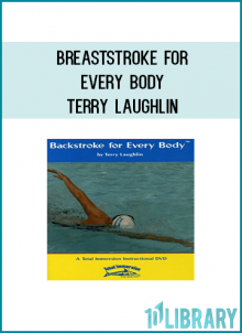 After 40 years as mainly a freestyle swimmer, Terry Laughlin decided to transform himself into a complete swimmer at age 55. The all-new drill sequences he developed in the process are illustrated in Breaststroke for Every Body. Unique Features : 1) Live lesson with Terry Laughlin Terry demonstrates and explains every step, what it contributes to the overall skill and how it relates to other skills in the sequence. It s like having a personal lesson with Terry. 2) Beneath the Surface These segments were shot in a current pool, with both camera and swimmer stationary, allowing for lengthy study of the movements. We shot these segments from six different underwater and surface angles, including directly underneath and overhead. No instructional video has ever examined the strokes so thoroughly. 3) TI Coaches Practice Watch TI coaches practice the key drills and the whole stroke, also from multiple angles. Also shows examples of imperfect skills illustrating likely stroke and drill errors to watch out for. 4) For Boomers This section, never before included in any instructional video shows how to adapt your swimming to be better than ever in middle age. Though you may not be as strong or as supple as you were at 25, like Terry you can still swim your best by following the tips in this section.