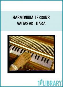 Nine lessons beginning with rudimentary scales to progressively more intricate exercises will have you playing bhajans of the great masters in no time. Also on this video, Sunanda Dasa teaches famous VISHNUJANA MELODIES. Color 132 minutes.