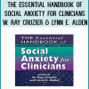 Essentials of Social Anxiety is a shorter, revised paperback edition of The International Handbook of Social Anxiety, focusing on developmental and clinical perspectives. It is organized into two parts: The Development of Social Anxiety; and Clinical Perspectives and Interventions. Like the International Handbook, it covers research, assessment and treatment, giving clinical practitioners comprehensive coverage of the area and a single concise desk reference.