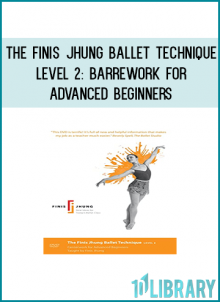 As Finis Jhung often says in class, “you either stand up, or you fall. You either balance, or you don’t. It all comes from the way you do your barrework.” As you do this carefully constructed and minutely detailed barre, Finis frequently asks Kelley Waddell of The American Ballet Theatre (and you) to see if she can continue doing an exercise with her hand off the barre. Sometimes, he asks her to check and see that she’s not sitting back on her heel, because he wants her to feel she’s always ready to move from that position. Kelley works at a portable barre which has been placed in front of the mirror, because Finis thinks it’s very important for you learn to see what he sees, so that you will eventually be able to correct yourself. Throughout each exercise, Finis is right at Kelley’s side, providing directions and corrections. Go beyond the positions and the terminology – learn to move! The CD music is by Scott Killian.