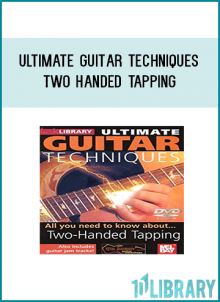 This DVD contains everything you need to become a tapping ninja. From one string scale and arpeggio ideas to full blown multi fingered taps blazing accross the fretboard. This lesson will add speed, fluidity and fire to your licks, includes guitar jam tracks. This DVD is presented by Stuart Bull who has taught tens of thousands of guitarists worldwide through the award winning TOTAL ACCURACY guitar series. He has made numerous TV appearances on the the Musicians Channel¹s Advanced Guitar programmes as well as working with major artists from the world of rock and pop.
