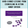 Counsellors often struggle in their work with clients, convinced that their more experienced colleagues have not encountered similar problems and worries. In this volume, some of Britain′s leading counsellors give the lie to this myth. Writing openly and frankly, they share the painful lessons they have learned over the course of their careers as practitioners.