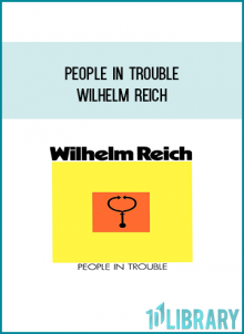 First published by Reich in 1953, People in Trouble is an autobiographical work in which Reich describes the development of his sociological thinking from 1927 to 1937. In simple narrative form he recounts his personal experiences with major social and political events and ideas, and reveals how these experiences gradually led him to an awareness of the deep significance of the human character structure in shaping and responding to the social process.