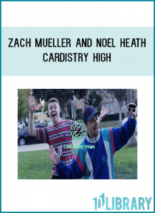Cardistry High is a tutorial download. Over 40 cardistry moves created by Noel Heath and Zach Mueller are taught in detail. The majority of moves focus on isolations (moving the hand around an isolated card) and angels (sticking cards to your fingers). Aside from these, there are also packet cuts, OH cuts, and whatever category of move bloom and bloom 2 are in. “Floating Cards” is broken down move-by-move, and the homie Hok from Quest Crew teaches basic body isolations used in dancing. We hope you will use these ways of practicing isos to eventually create your own.
